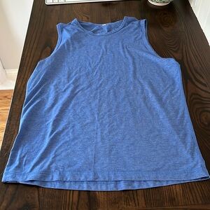 Men’s Lululemon Tank top Heathered Blue Size Large